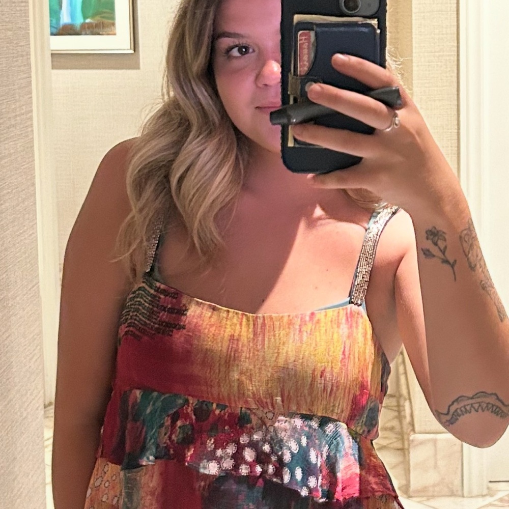 ZARA Colorful Women's Sleeveless Top